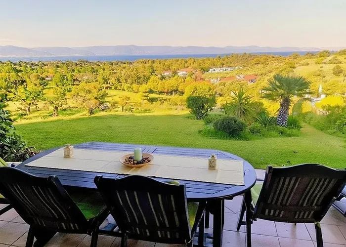 Villa Sea View Pool In Glarokavos, Halkidiki *