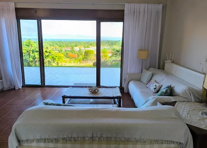 Sea View Pool In Glarokavos, Halkidiki Villa *