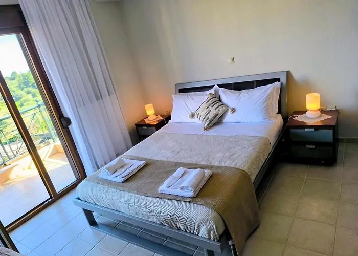 Sea View Pool In Glarokavos, Halkidiki *