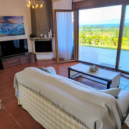 Villa Sea View Pool In Glarokavos, Halkidiki *