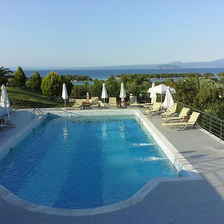 Villa Sea View Pool In Glarokavos, Halkidiki