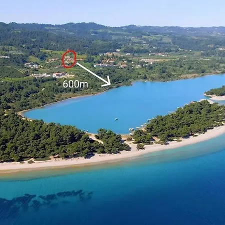 Villa Sea View Pool In Glarokavos, Halkidiki