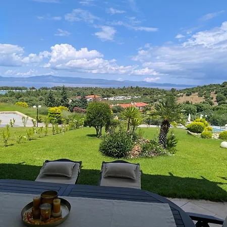 Sea View Pool In Glarokavos, Halkidiki Paliouri
