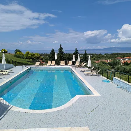 Villa Sea View Pool In Glarokavos, Halkidiki