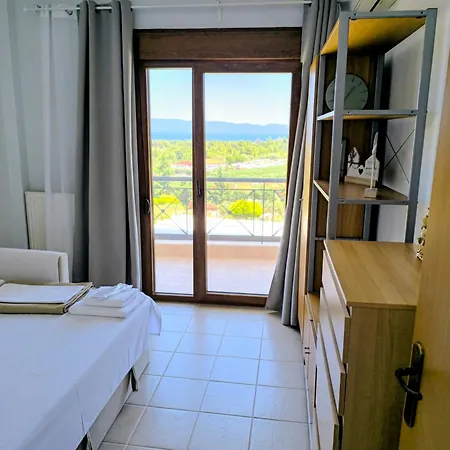 Sea View Pool In Glarokavos, Halkidiki Villa Paliouri